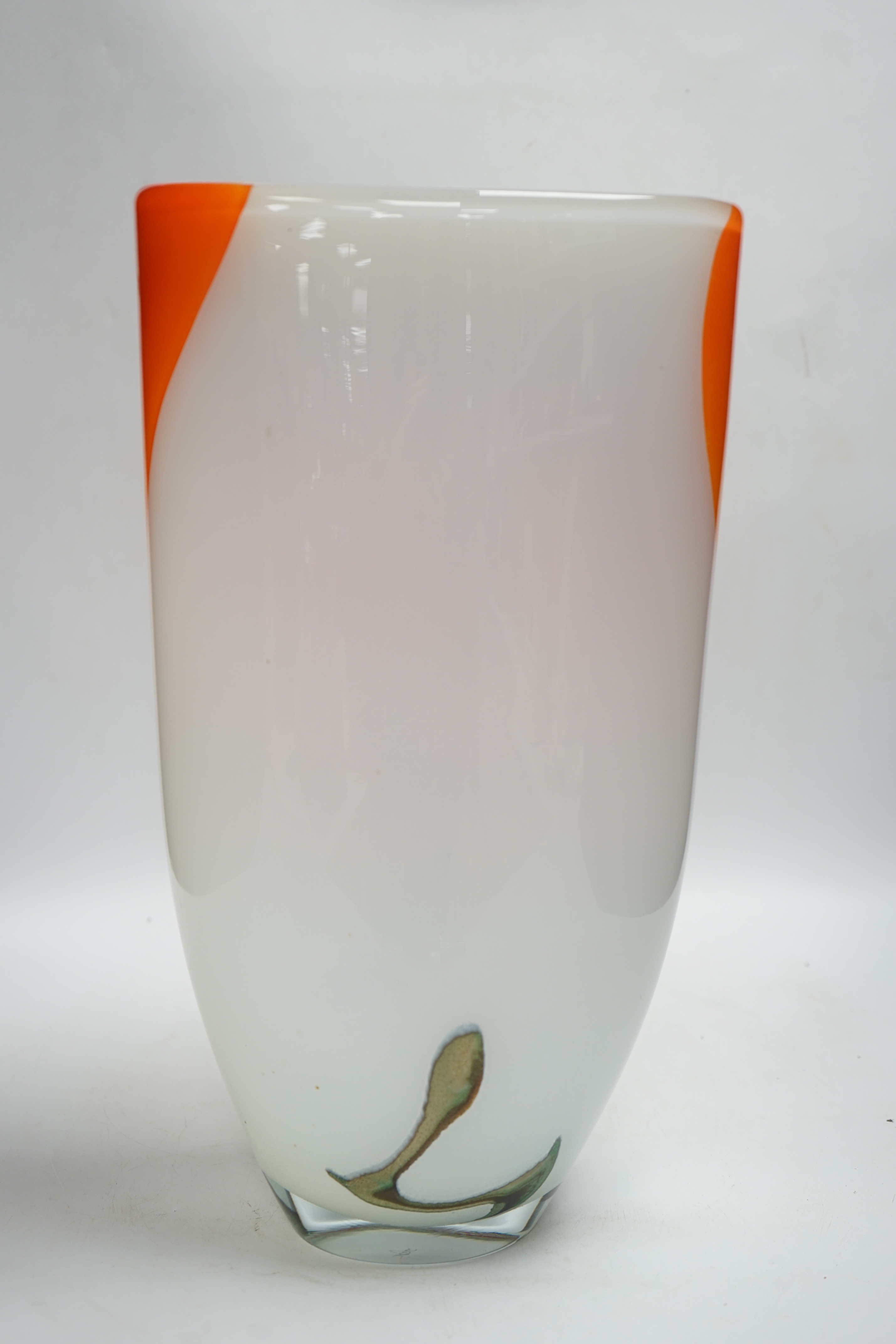 A Svaja Studio glass vase, 41cm